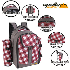 apollo walker detachable wine cooler holding a bottle securely to preserve temperature