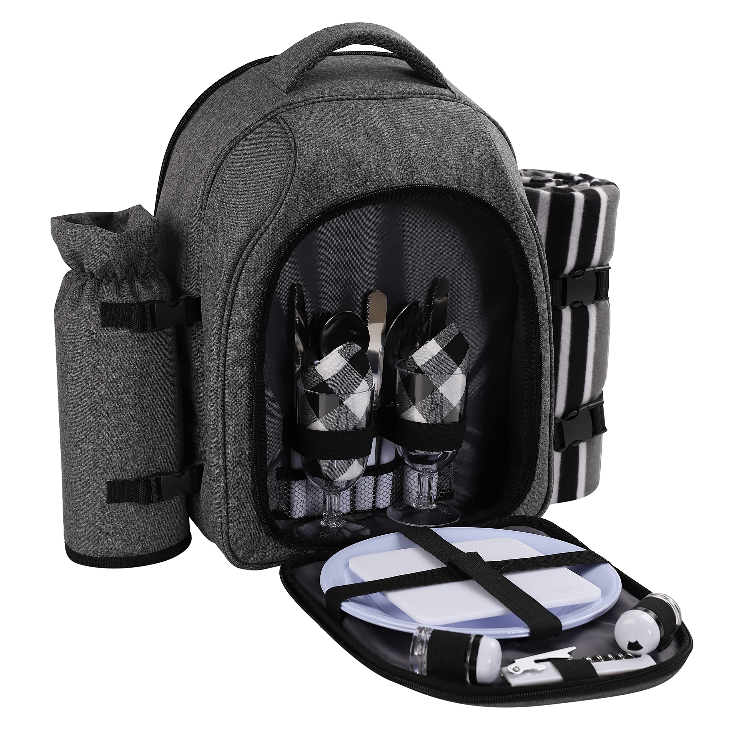 apollo walker park picnic setup demonstrating stylish, ready-to-eat convenience
