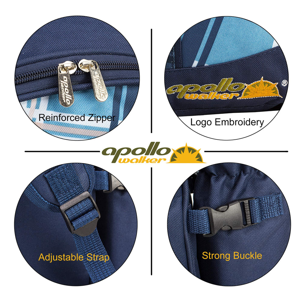 apollo walker stainless-steel utensils and plates neatly arranged for quick unpacking