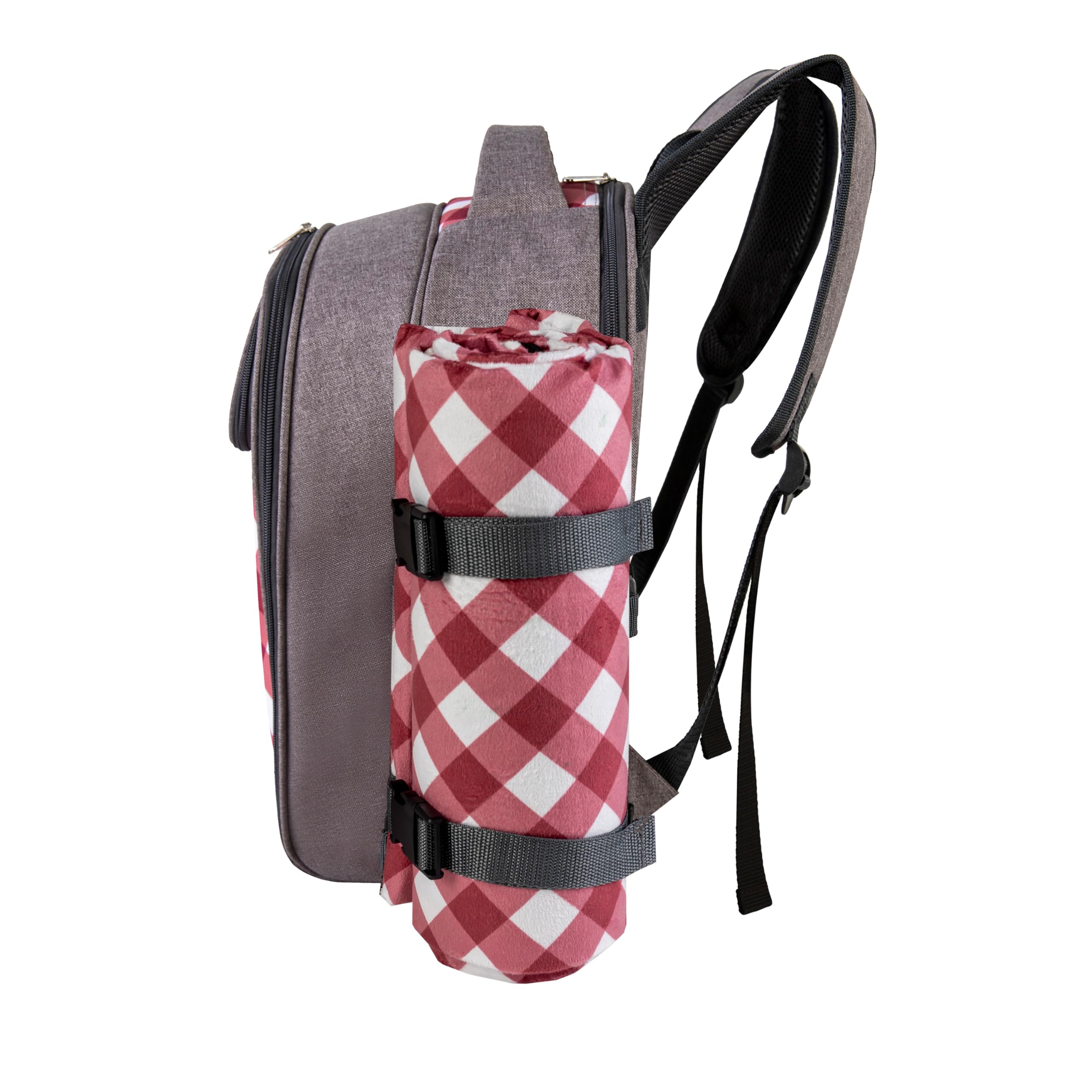 apollo walker waterproof fleece blanket folded with backing visible to block damp ground