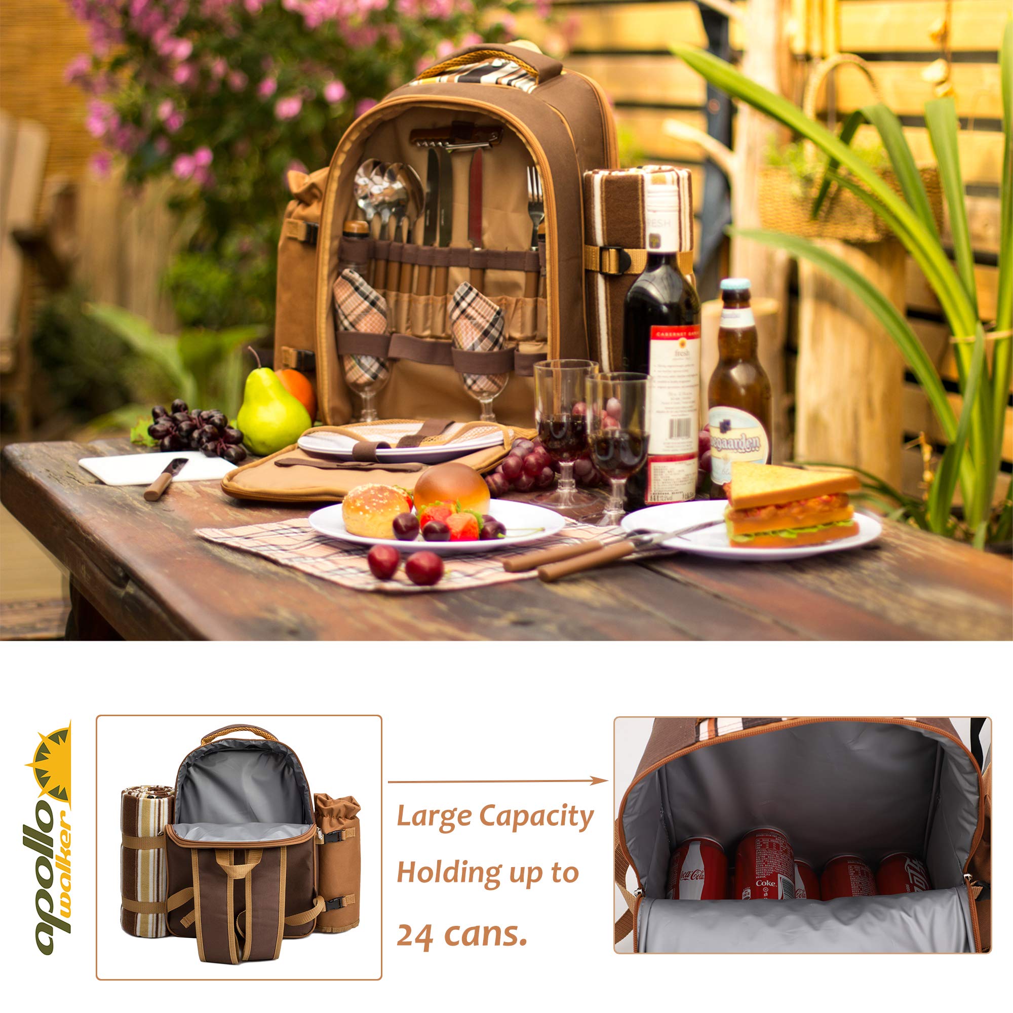 apollo walker waterproof fleece blanket laid out for dry comfortable seating