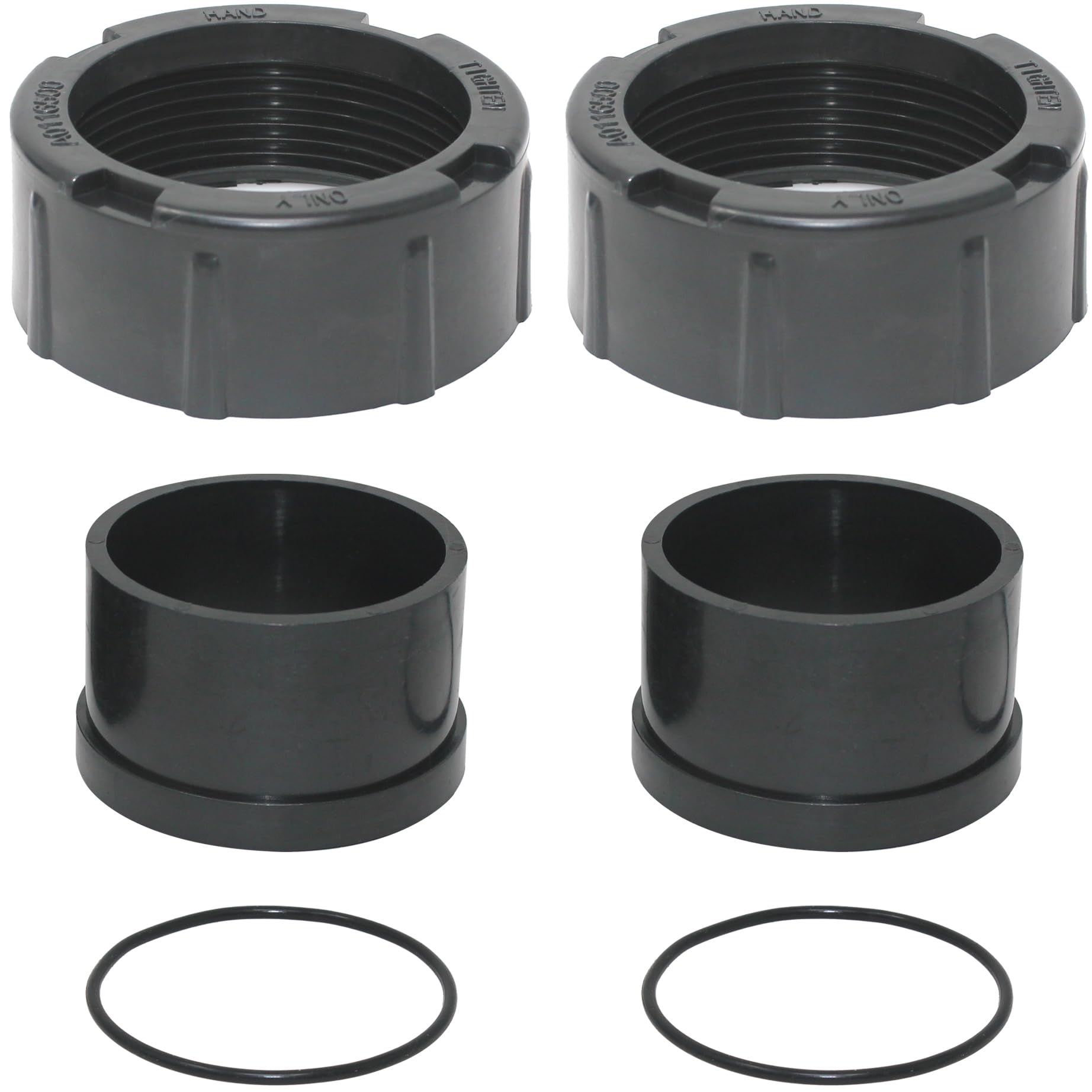 AppliaFit parts held in hand for scale showing correct 2" x 2" size