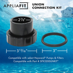 AppliaFit close-up gasket detail highlighting reliable seal and leak prevention