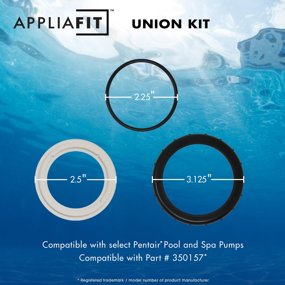 AppliaFit close-up of threaded nut showing precise threads for secure sealing