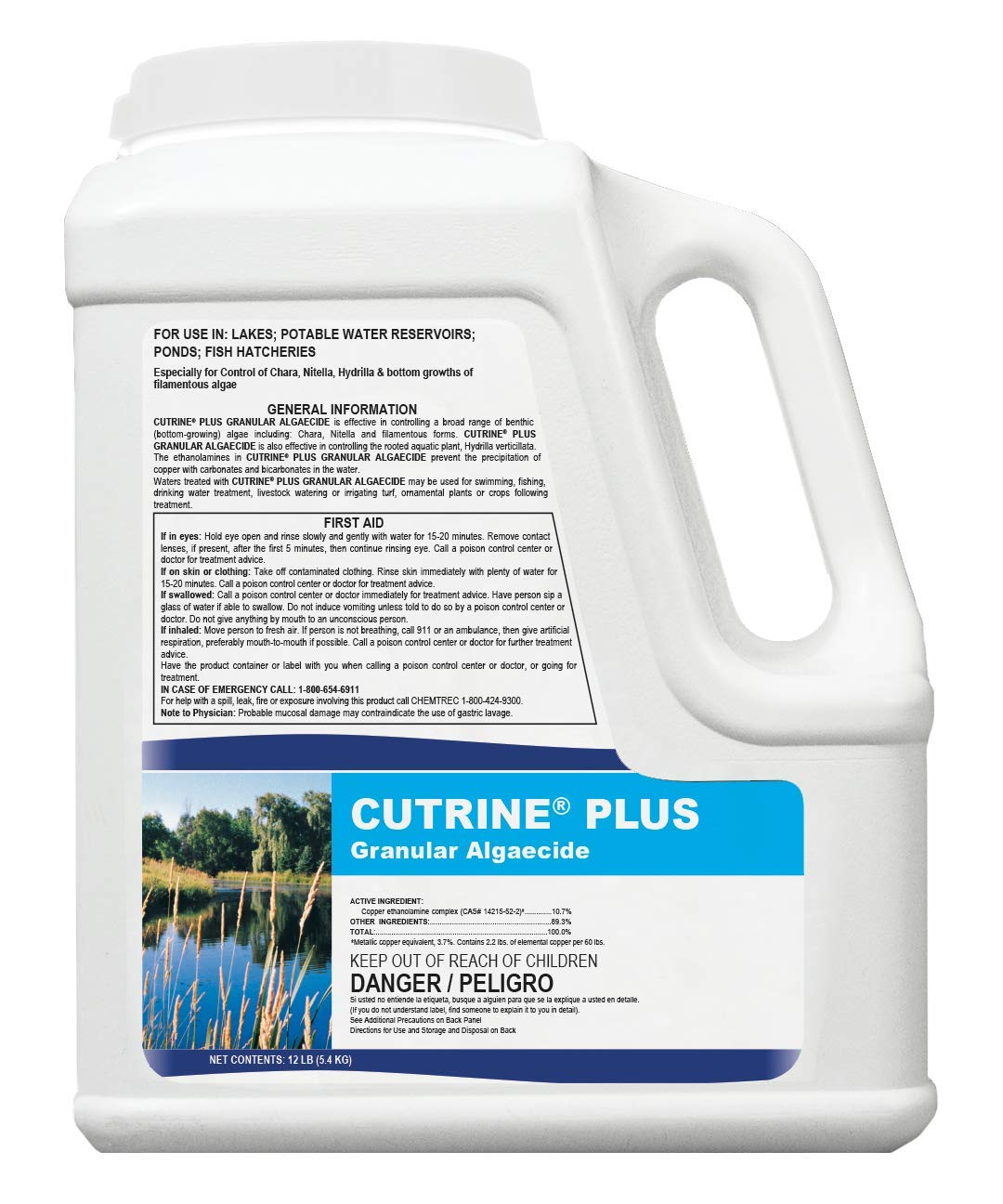 APPLIED BIOCHEMISTS front packaging showing 12 lb container and clear labeling benefit