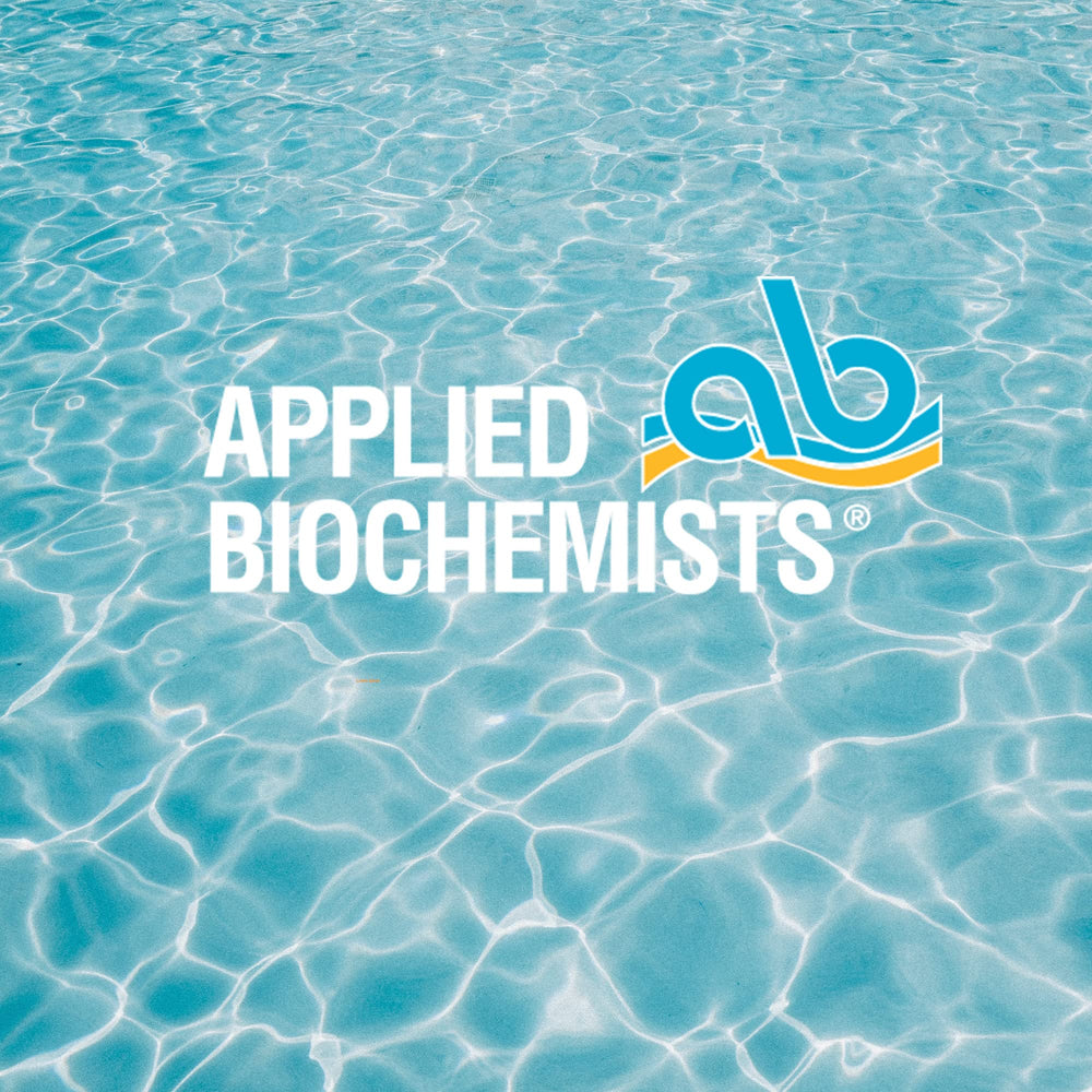 Applied Biochemists Yellowtrine being applied to a pool to remove mustard algae