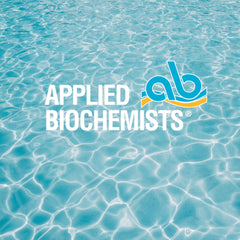 Applied Biochemists Yellowtrine being applied to a pool to remove mustard algae