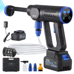 aqlsaoci front unit and accessories showing portability and complete kit benefit