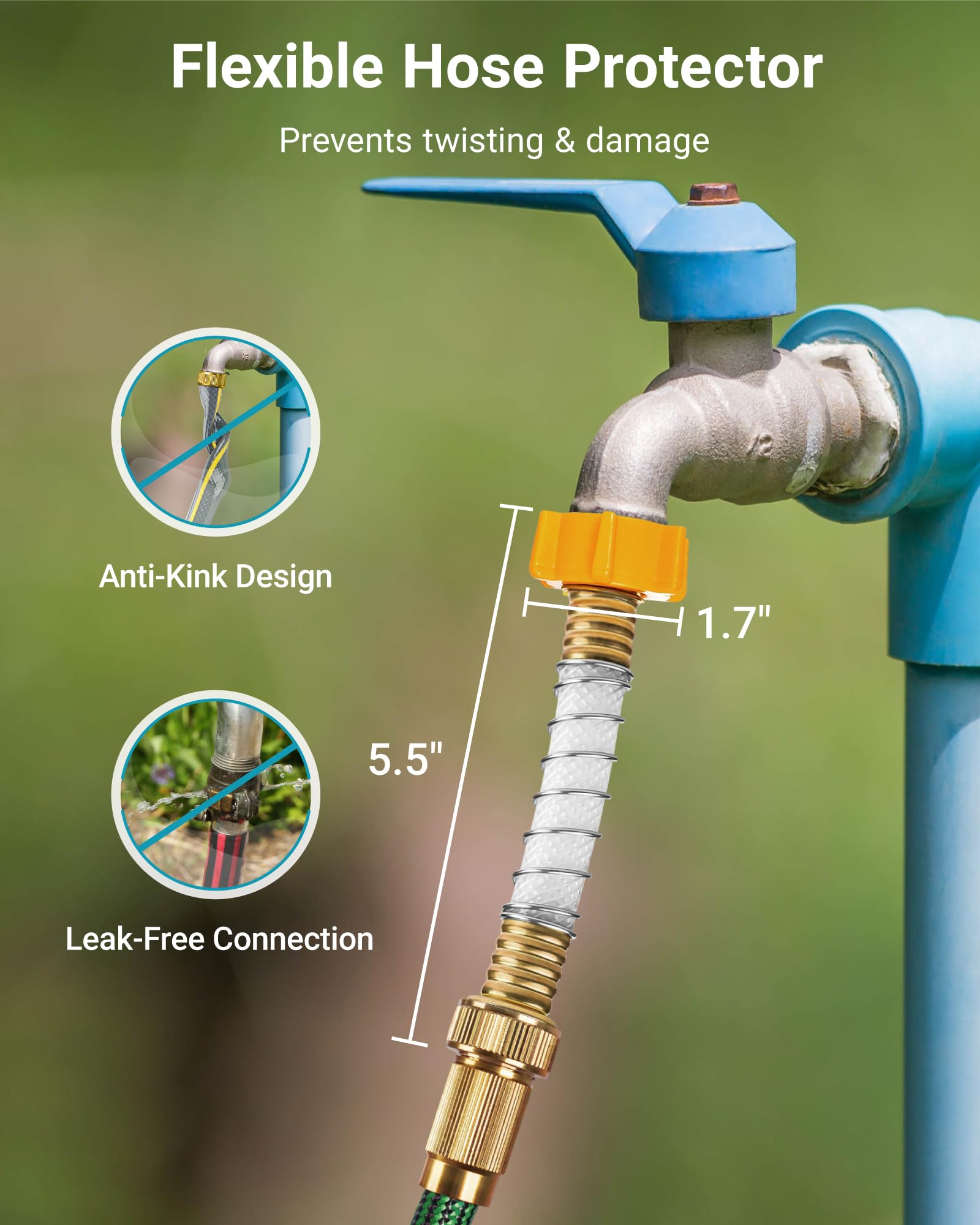 AQUA CREST filter connected to misting system preventing nozzle buildup and clogs