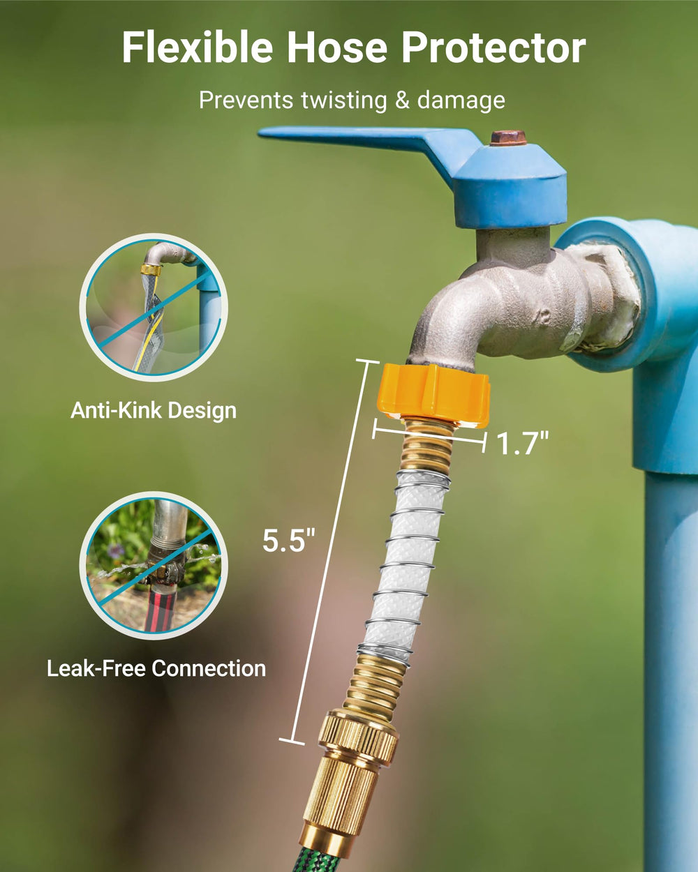 AQUA CREST filter connected to misting system preventing nozzle buildup and clogs