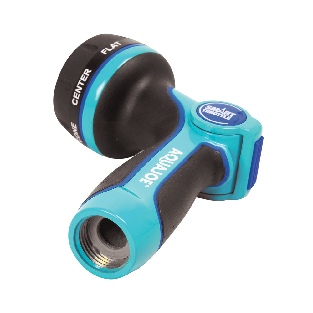 Aqua Joe hose connection with gasket showing leak-free coupling assurance