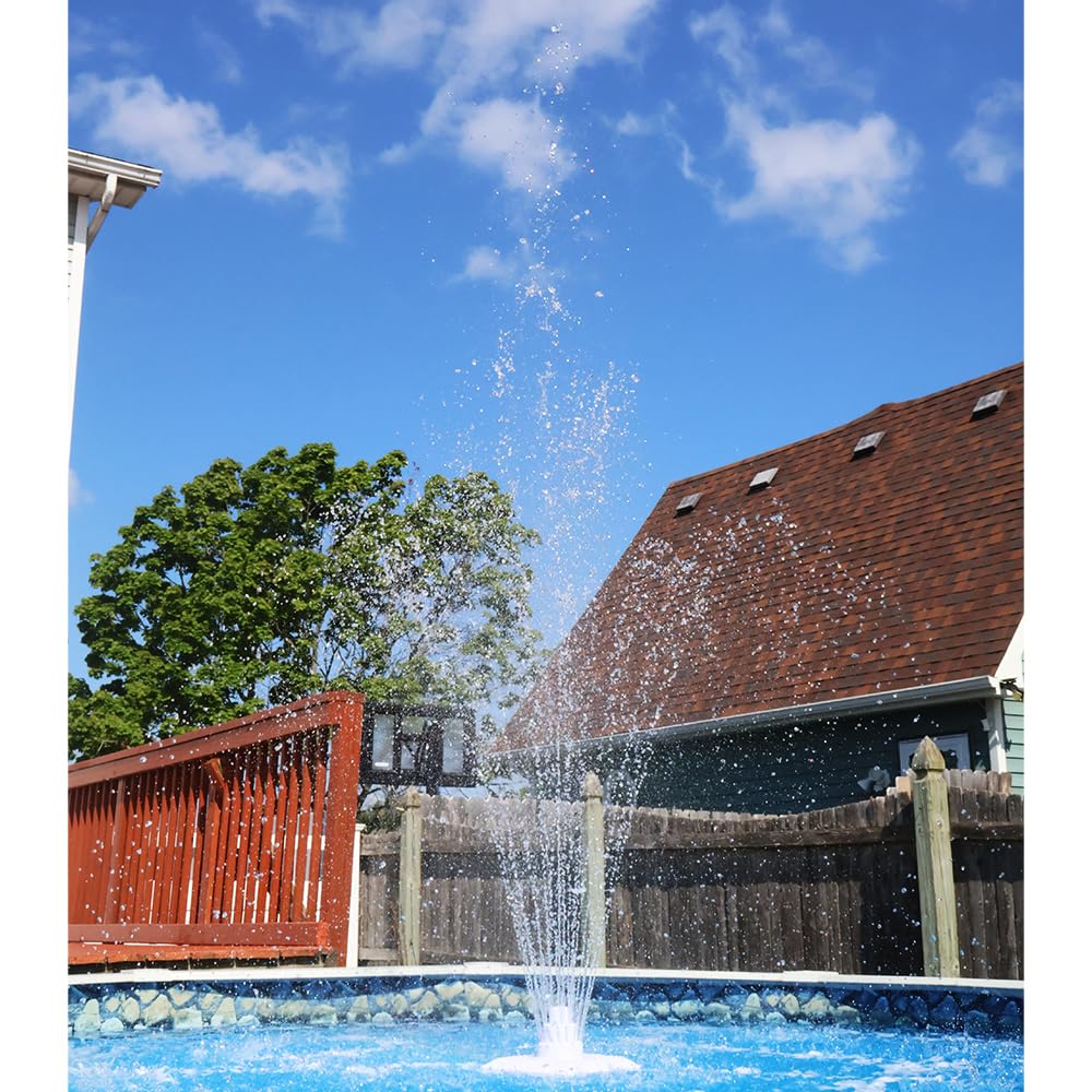 Aqua Select installed in an inground pool providing cooling circulation and ambiance