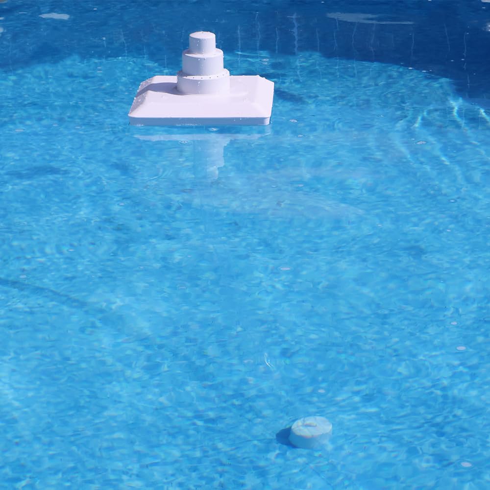 Aqua Select fountain in pool at a party creating visual appeal and soothing sound