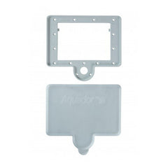 Aquador AQ1020 front view showing durable plate protecting skimmer opening