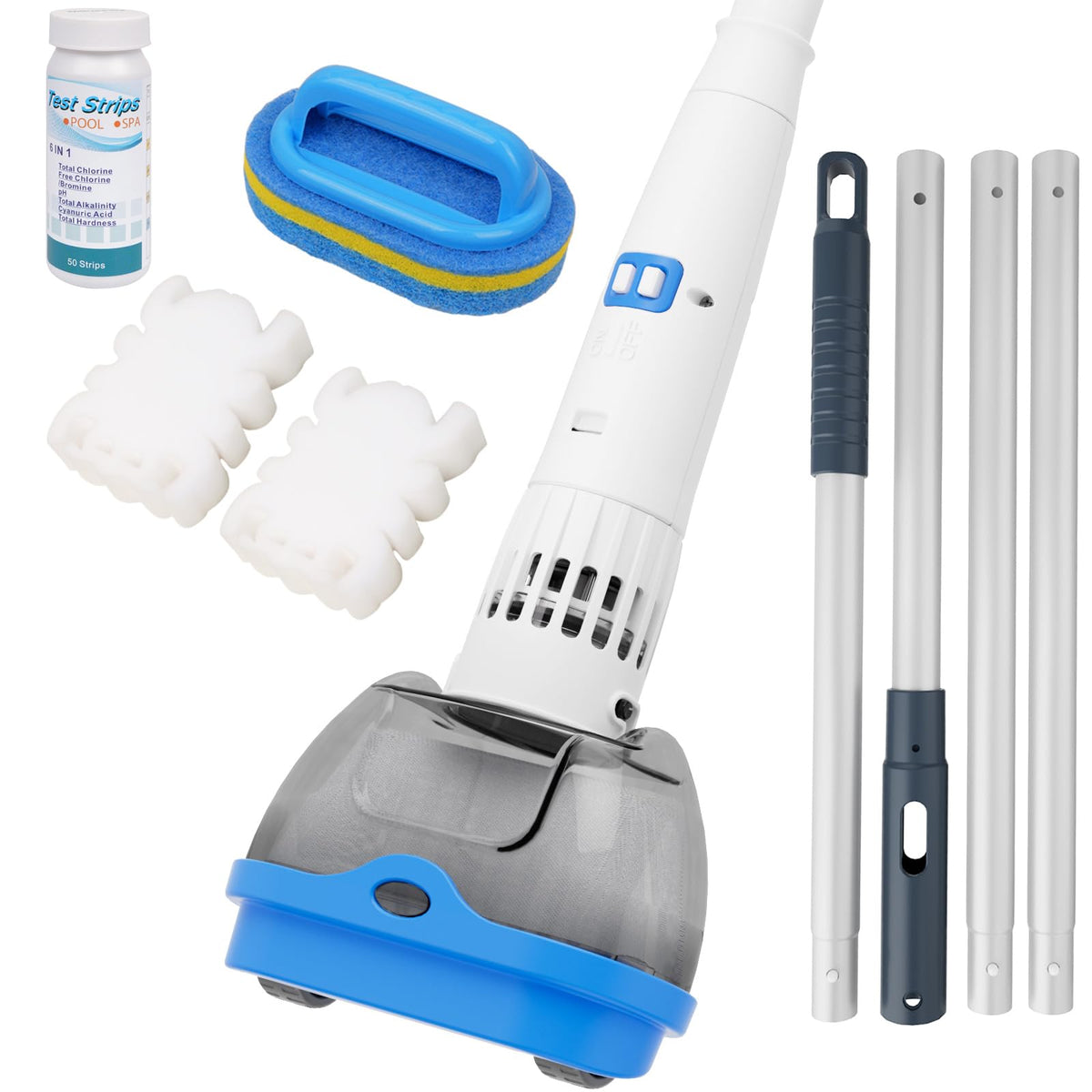 AQUAFYSH front view showing handle and compact design for easy storage