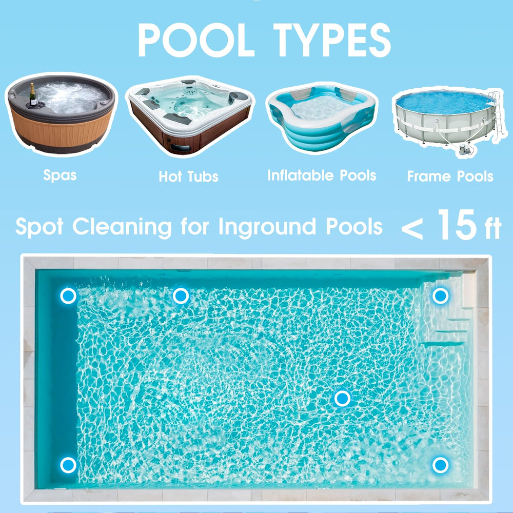 AQUAFYSH placed beside an outdoor hot tub to show practical lifestyle use