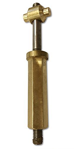 Aqualine Triluca clamp rod installed on filter housing demonstrating secure seal and reliability