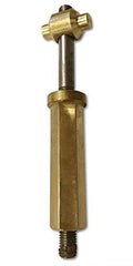 Aqualine Triluca clamp rod installed on filter housing demonstrating secure seal and reliability