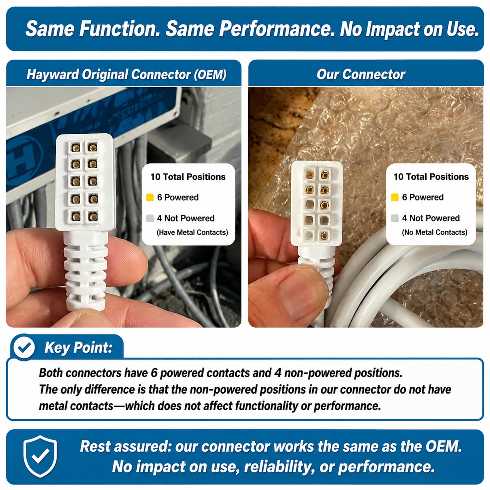 Aqualix product label and specs image showing compatibility information benefit
