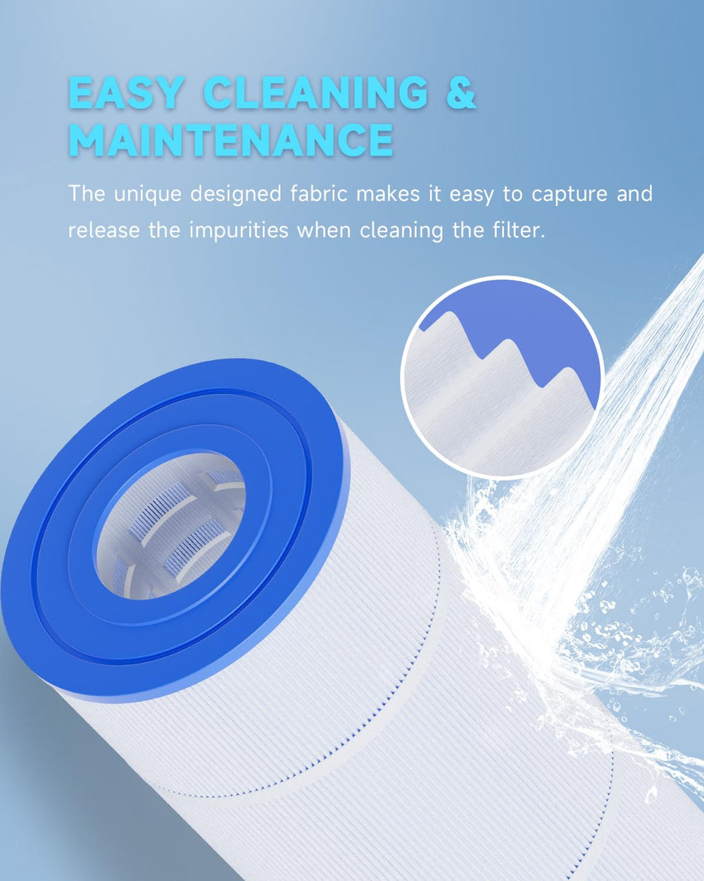 AQUALTRA core cross-section showing polypropylene support for structural strength