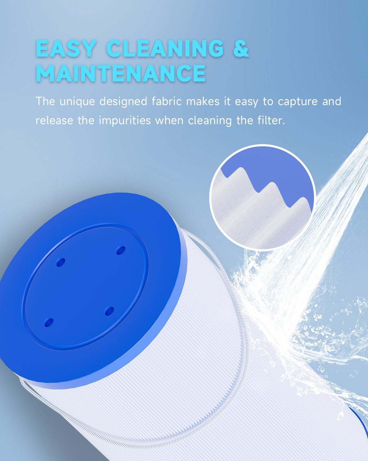 AQUALTRA label and specs showing NSF-material info and safe components