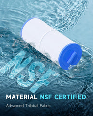 AQUALTRA top handle and 2" MPT screw thread for easy installation