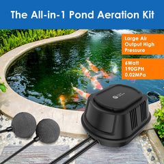 AquaMiracle close-up of adjustable airflow knob for precise oxygen control