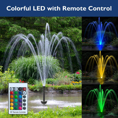 AquaMiracle LED remote and controller showing color control convenience benefit