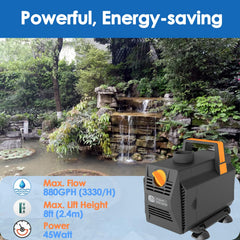 AquaMiracle closeup of top-mounted flow control for precise output adjustment