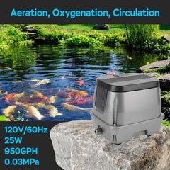 AquaMiracle top ventilation detail illustrating enlarged housing for better heat dissipation