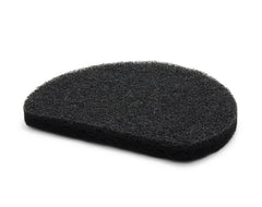 Aquascape filter mat front view showing dense weave and improved debris capture