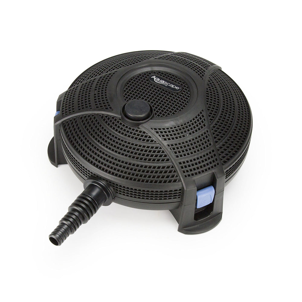 Aquascape 95110 front view showing intake guard and clear protection benefit