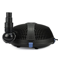 Aquascape AquaForce 2700 wide flat base image showing stable in-pond placement