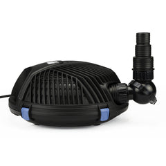 Aquascape AquaForce 2700 rotational ball output close-up showing adjustable discharge