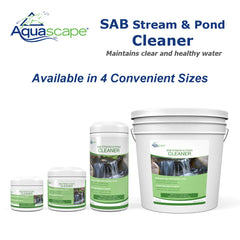 Aquascape close-up of dry granules illustrating easy measuring and dosing