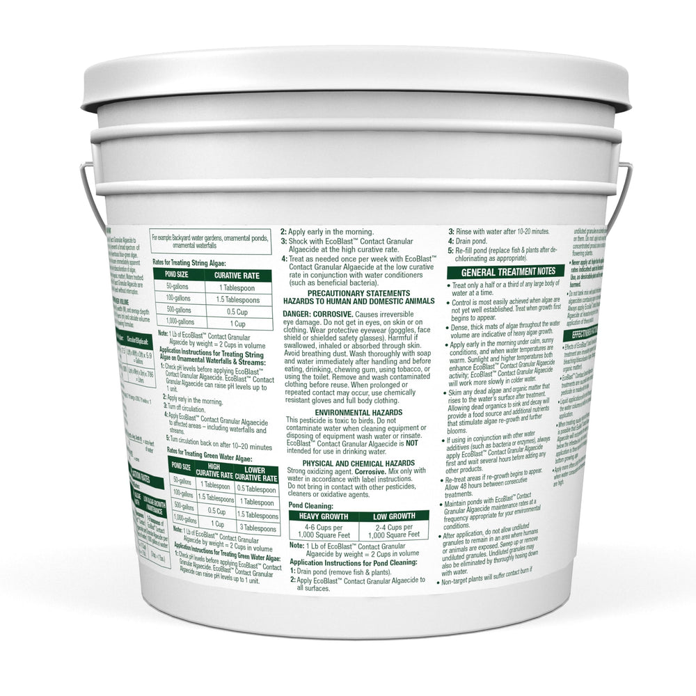 Aquascape EcoBlast granular texture close-up for accurate dosing