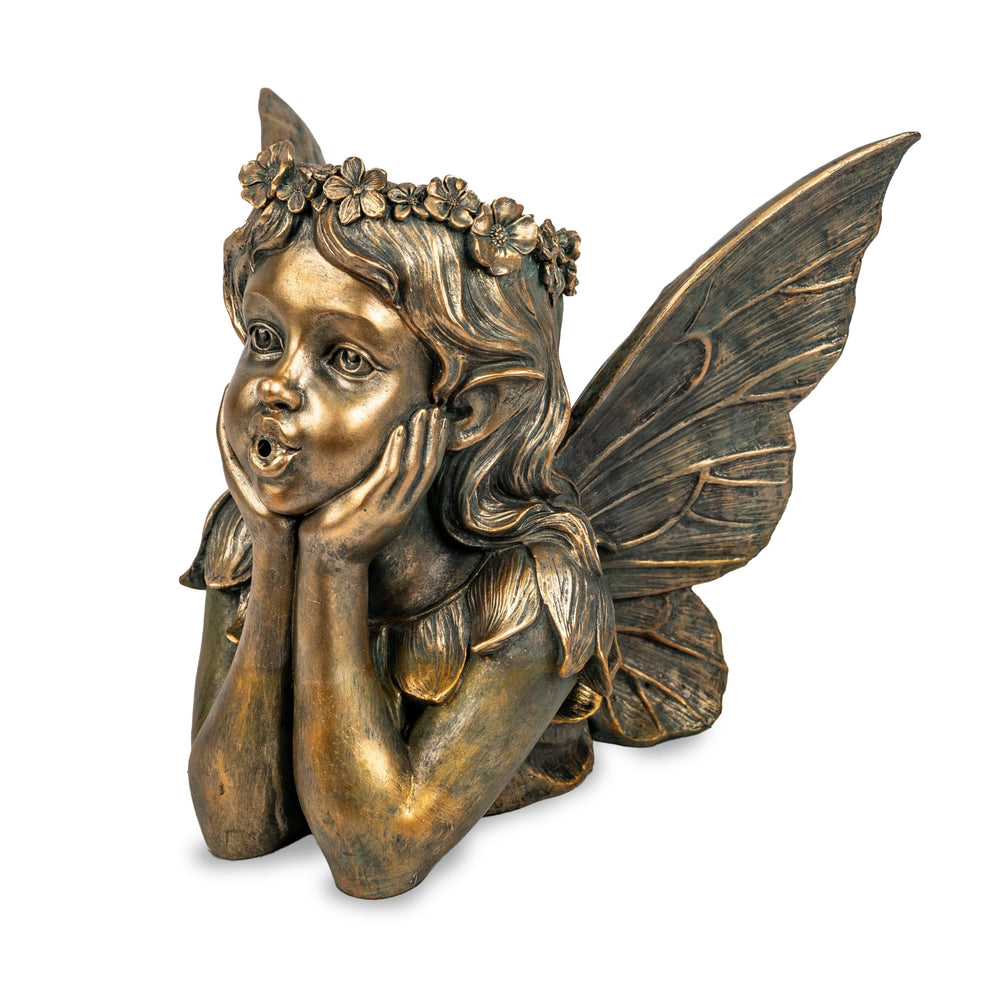 Aquascape fairy planter front view showing charming fountain and visual appeal