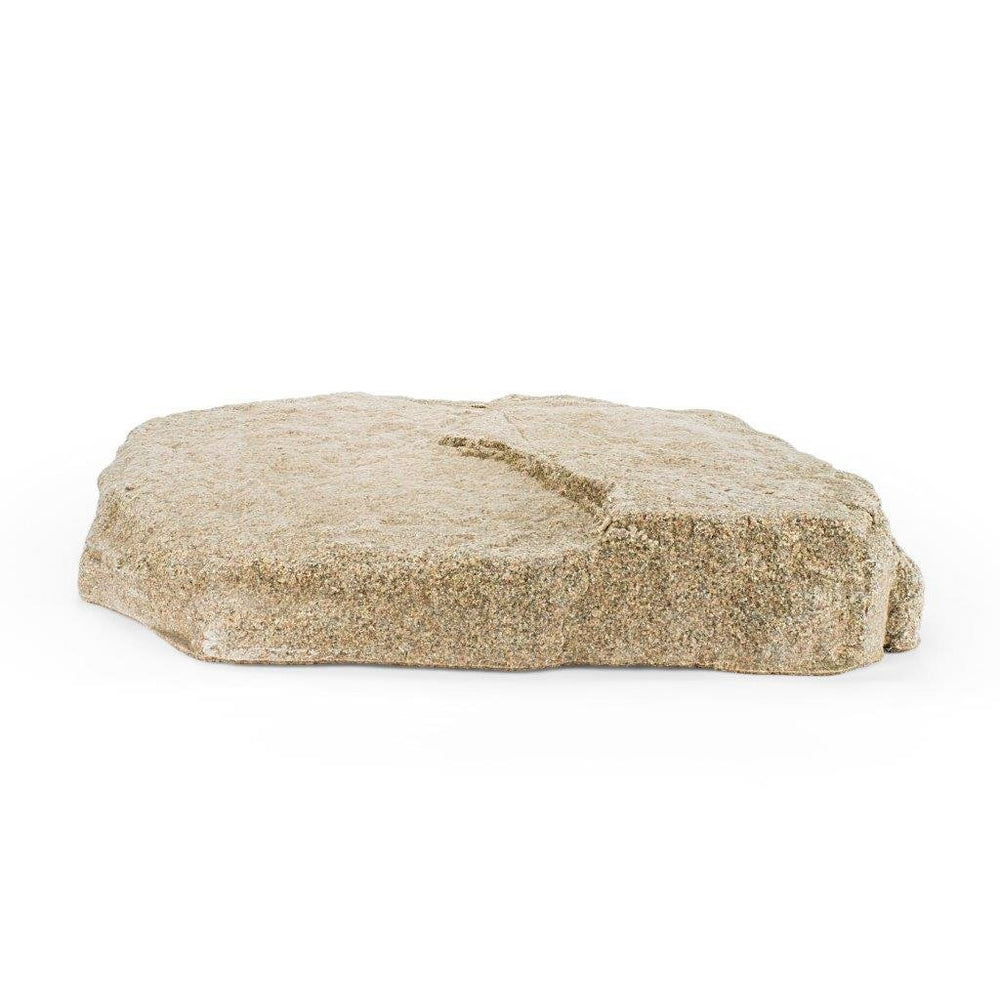 Close-up of Aquascape faux-rock lid texture highlighting lifelike detail and durability