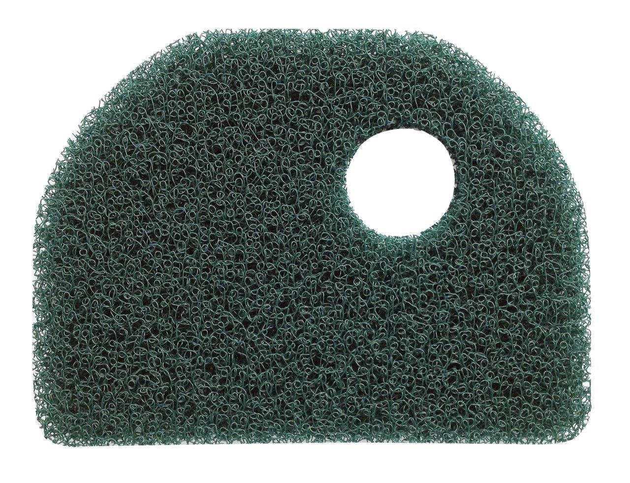 Aquascape filter mat front view showing fit and debris-capture benefit