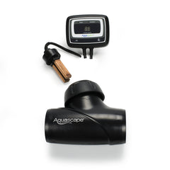 Aquascape IonGen front panel showing controls and weatherproof design benefit ease