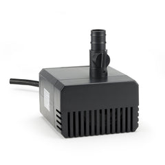 Aquascape pump installed in tabletop fountain demonstrating steady flow control