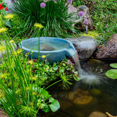 Aquascape Spillway Bowl surface texture detail showing GFRC finish and durable handcrafted appearance