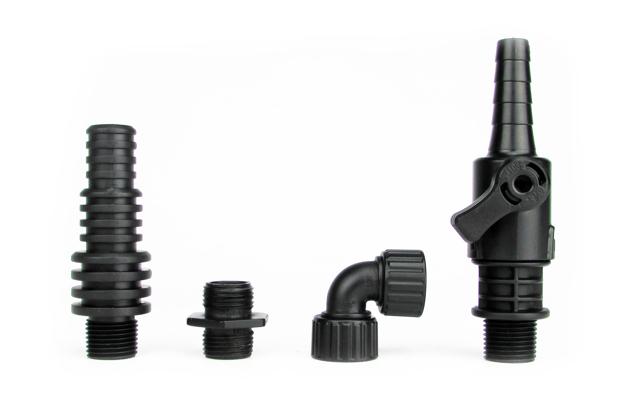 Aquascape Ultra 550 size comparison with hand illustrating compact footprint and portability
