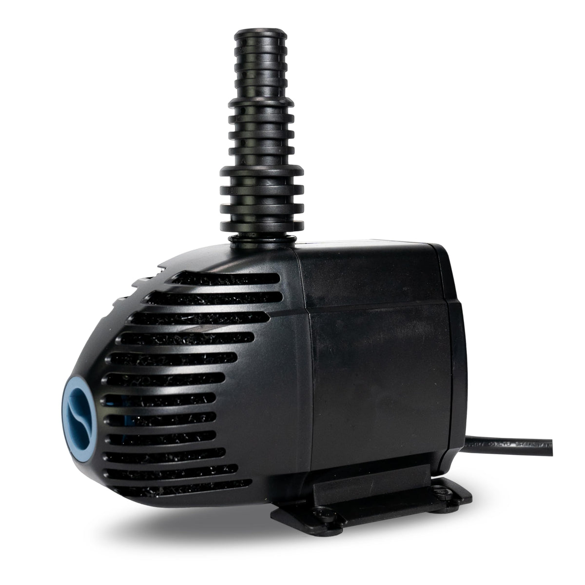 Aquascape Ultra Pump 800 front view showing compact design and stable base, energy-saving benefit