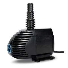Aquascape Ultra Pump 800 front view showing compact design and stable base, energy-saving benefit