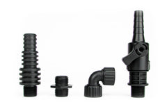 Aquascape Ultra Pump 800 installed powering a small waterfall, demonstrating reliable circulation and quiet operation