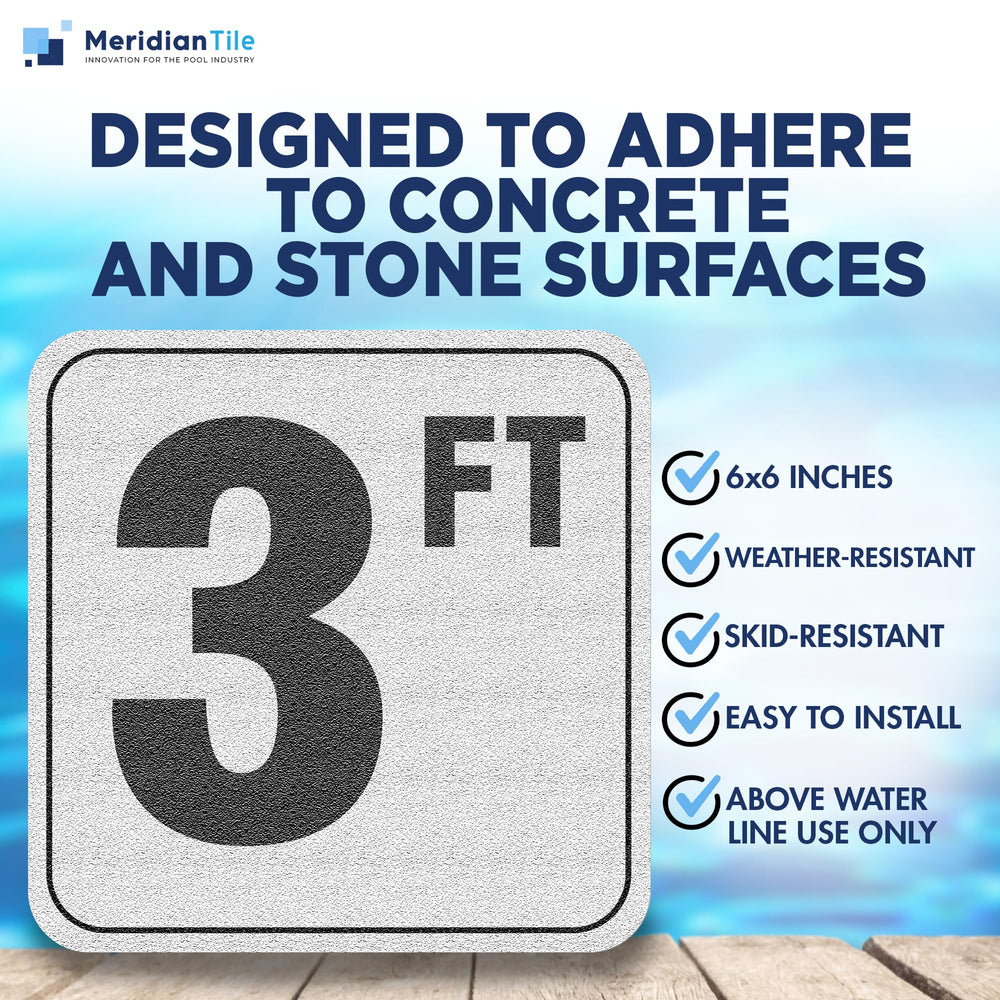 Aquatic Custom Tile close-up texture showing skid-resistant surface for safer wet decks