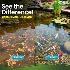 Aquatic Experts fine pad fiber detail highlighting dense structure for clearer water