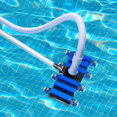 Aquatix Pro close-up of eight weighted plates improving floor contact