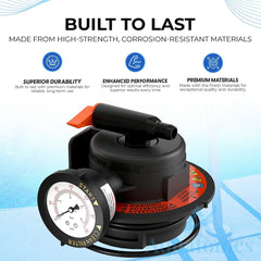 Aquatonics O-rings and gaskets kit included for leak-free installation